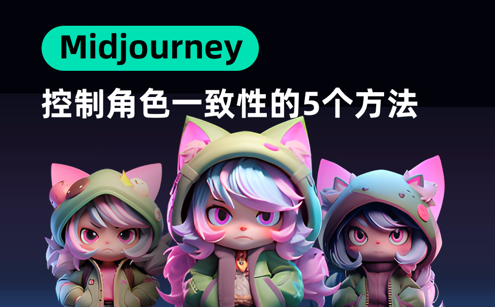 Midjourney 如何控制角色一致性？我找到了5个方法