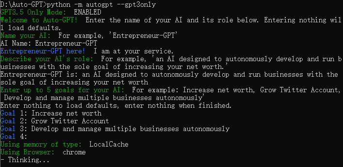 本地部署auto-GPT详细教程（文字加视频解说）