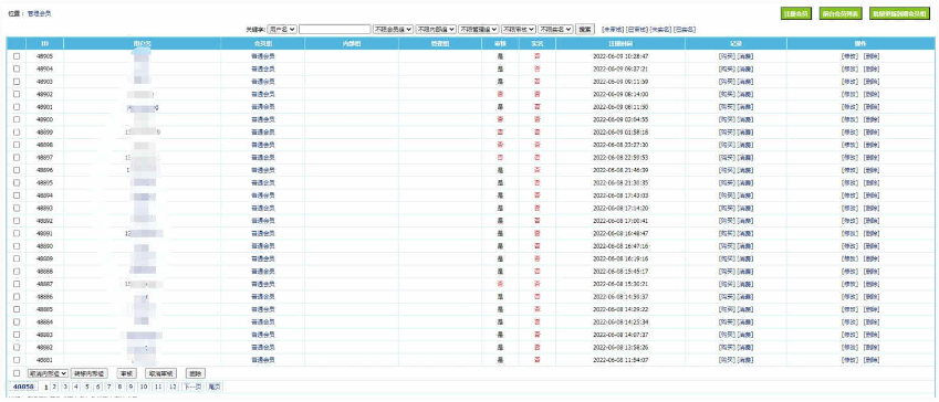 SQL批量修改帝国CMS会员组方法