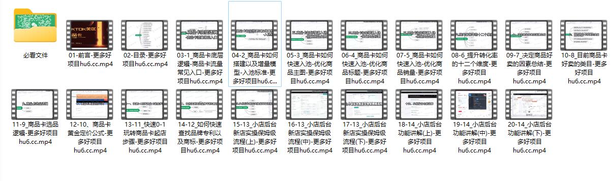 布董TIKTOK商品卡线上课