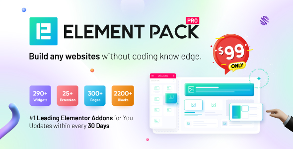 Element Pack v7.20.0 – Elementor 页面构建器 WordPress 插件附加组件开心版