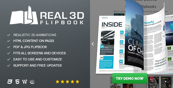 Real3D FlipBook v4.6.6 – WordPress 插件无限制版