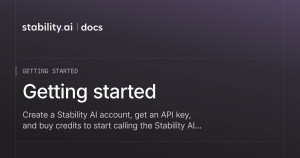 Stability AI 官方送 25 免费积分：Google 登录注册，API 生图先白嫖