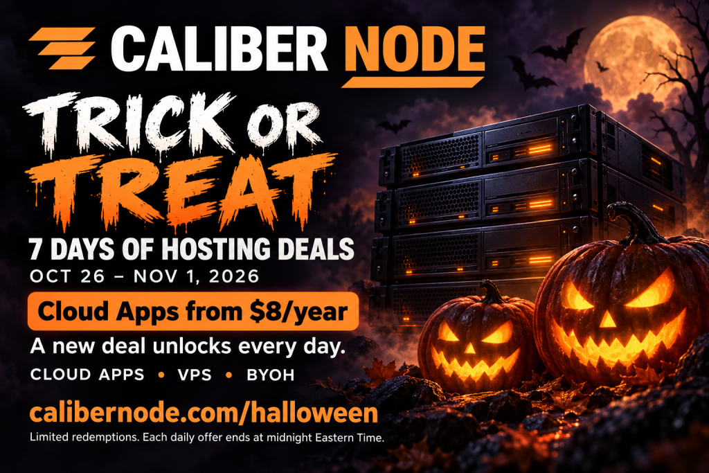 Caliber Node 万圣节闪购怎么蹲?首日 $8/年已过,今日款每天解锁 + $200 抽奖