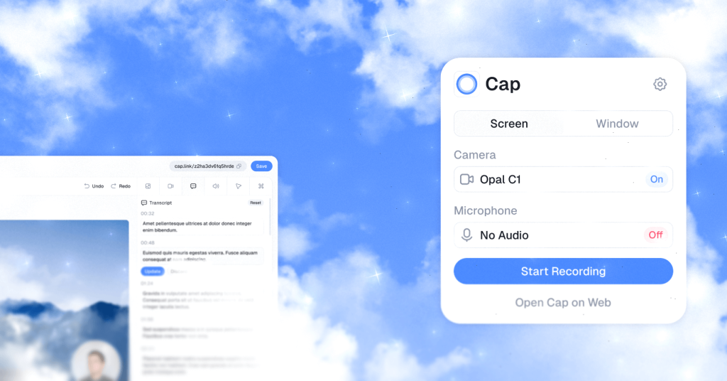 CapSoftware/Cap