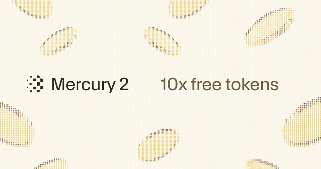 100M token 免费额度怎么领?Inception Mercury 新 key 实测入口