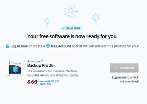Ashampoo Backup Pro 26 免费领终身版（原价 $49.99）