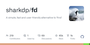 sharkdp/fd