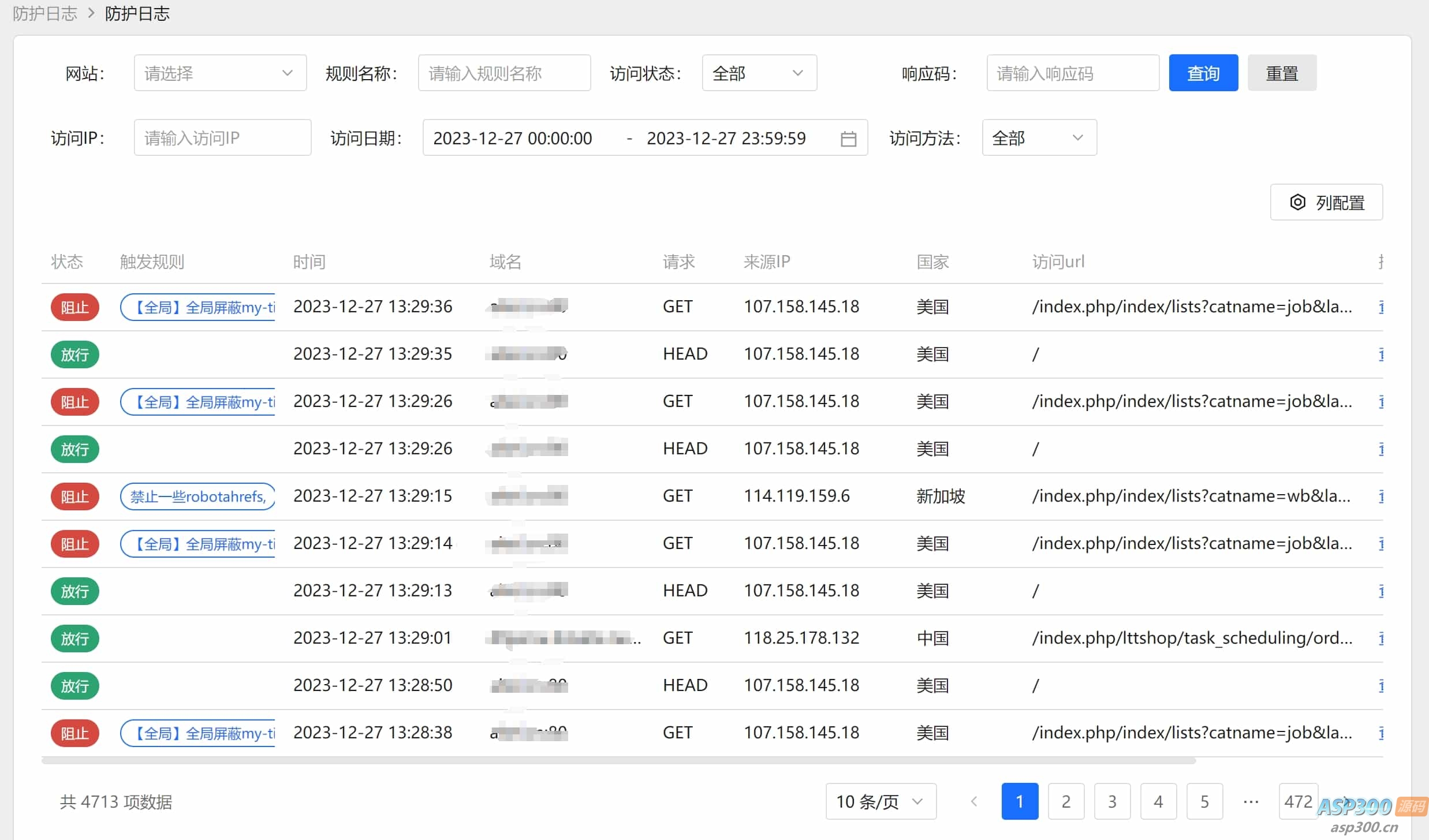 SamWaf 开源轻量级的网站应用防火墙