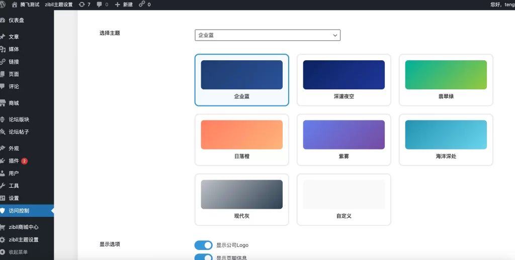 WordPress插件 – 高级前端访问控制插件