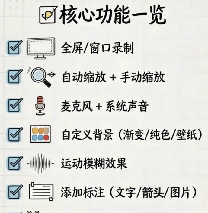 录屏工具 OpenScreen v1.3.0